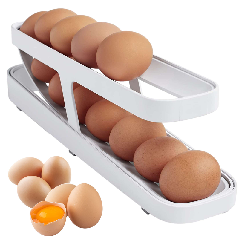 🥚🥚Doppelter automatischer Eierhalter