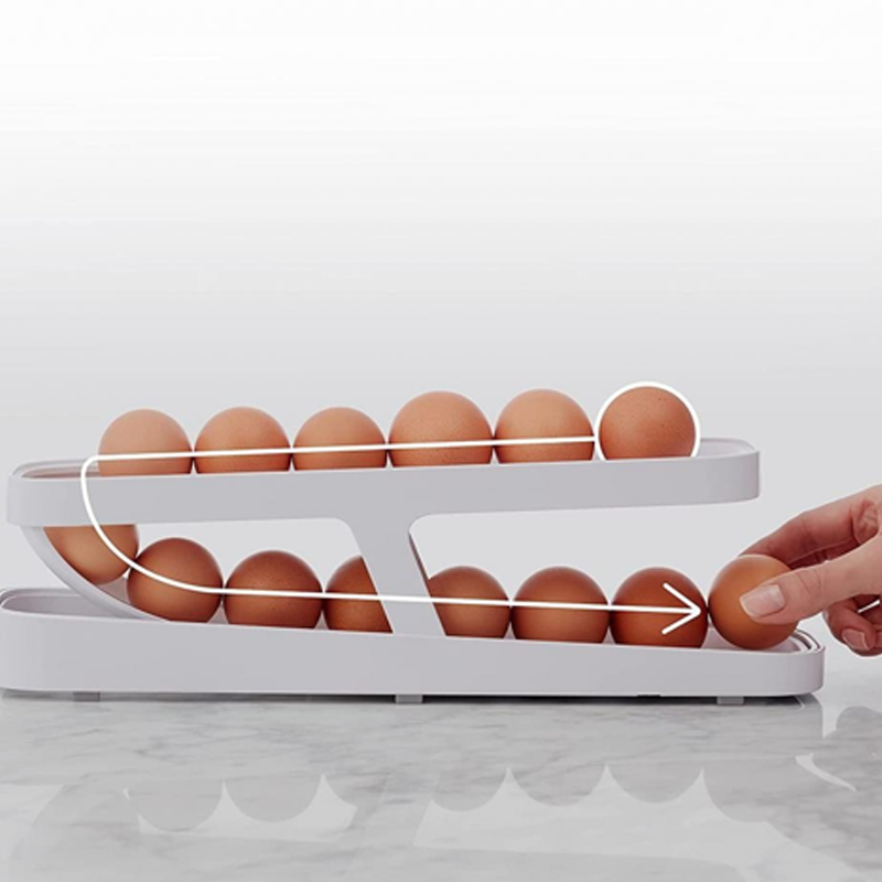 🥚🥚Doppelter automatischer Eierhalter