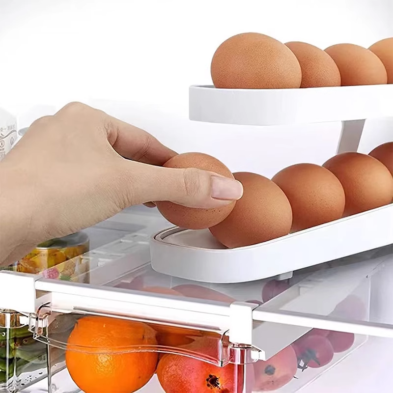 🥚🥚Doppelter automatischer Eierhalter