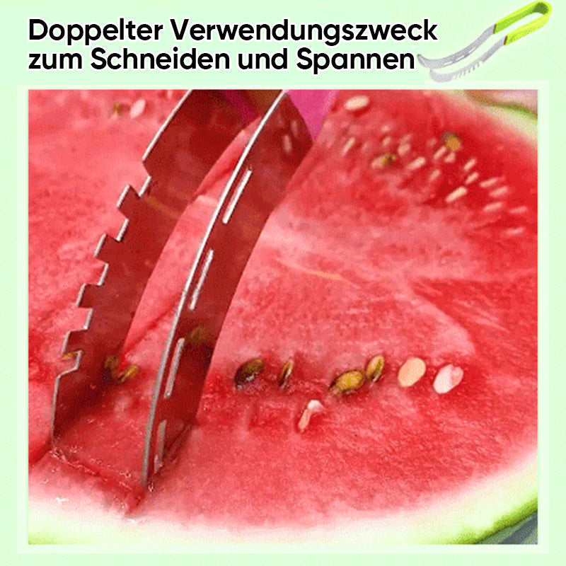 🍉Multifunktionaler Obstschneider aus Edelstahl