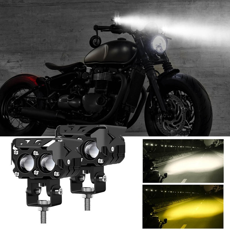 Motorrad fahrende LED-Zusatzscheinwerfer