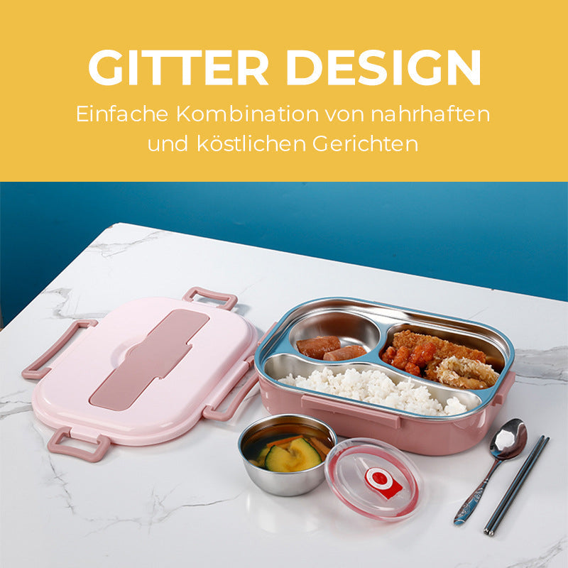 Bento-Lunchbox aus Edelstahl