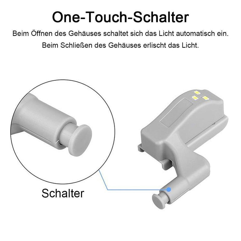 LED-Sensorleuchte für Schrankscharniere