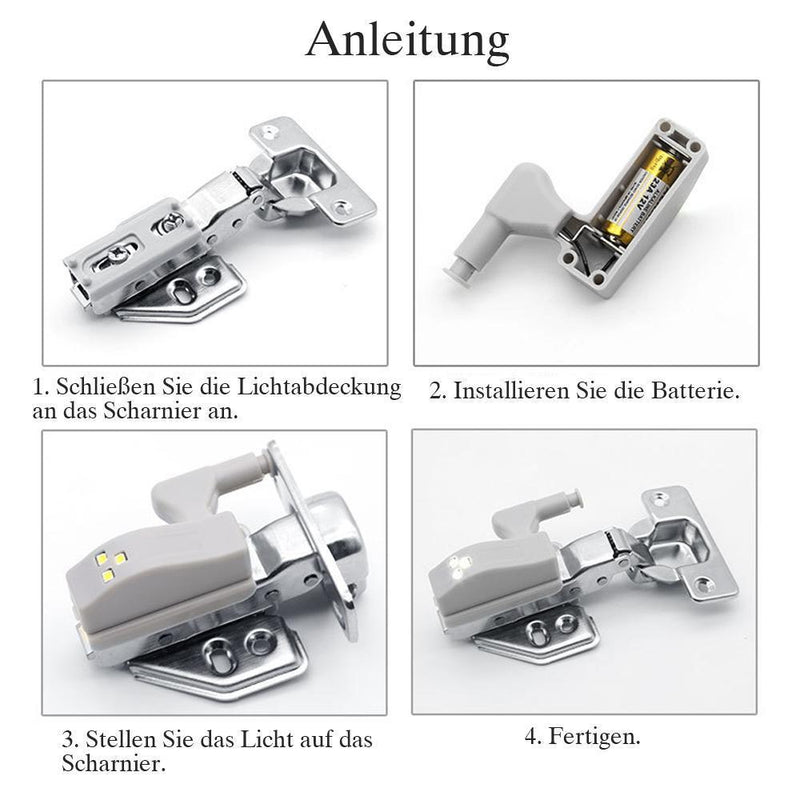 LED-Sensorleuchte für Schrankscharniere