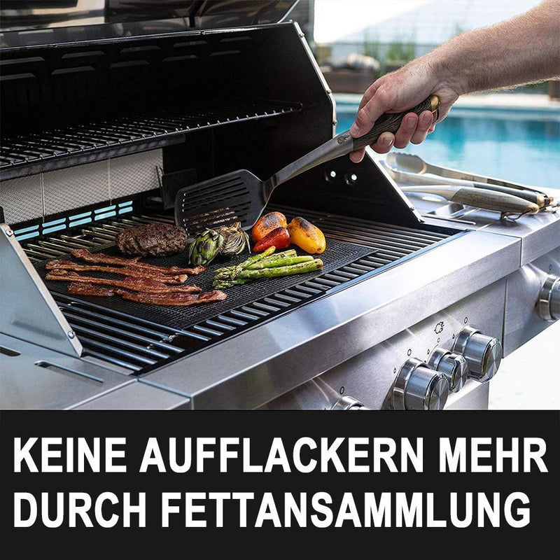 Teflon Netz Grillmatte antihaft wiederverwendbar, eckig 33x40 cm, 1/3 pc