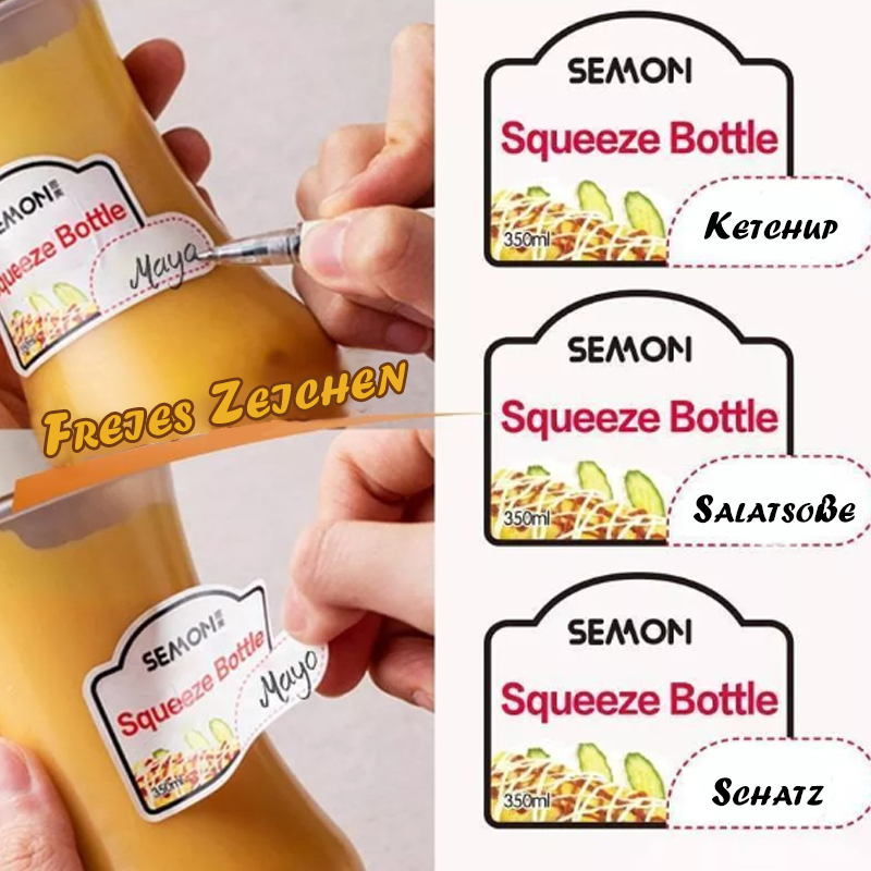 Perforierte Squeeze-Flasche für Gewürze