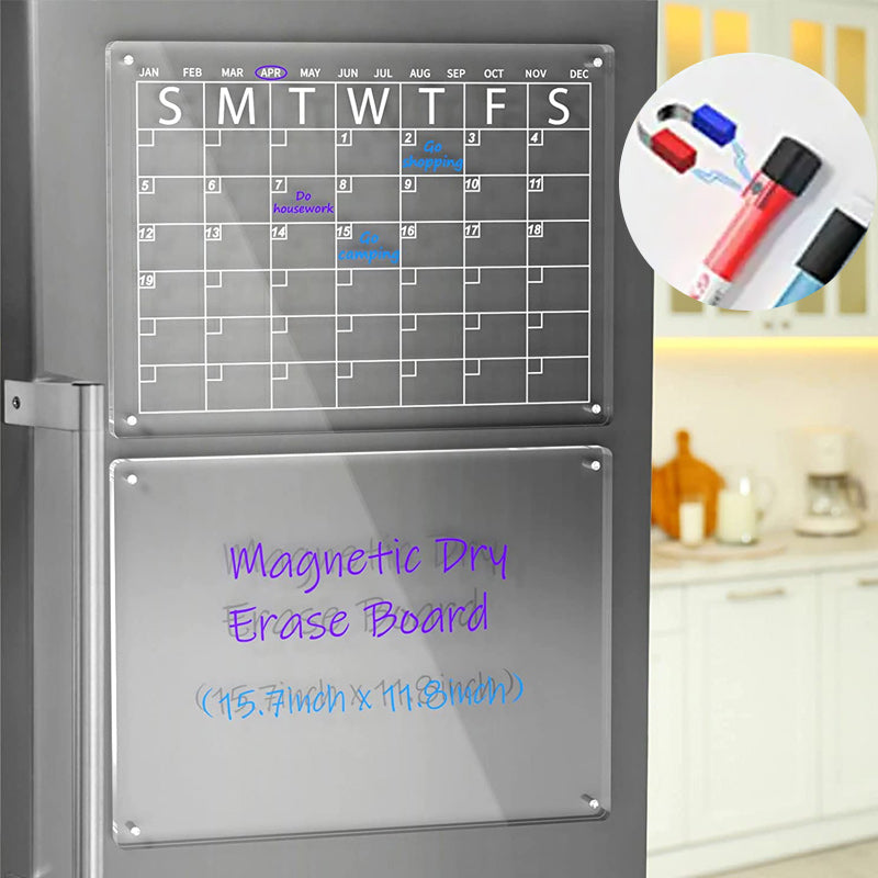 Magnetischer Kalender für den Kühlschrank